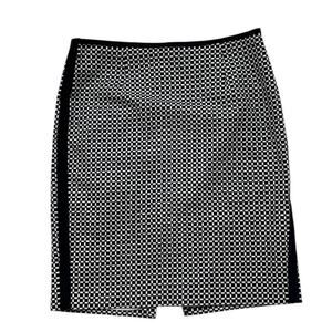 White House Black Market Checked Pencil Skirt | Size 0